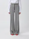 Moschino Woman Pants Black Size 12 Viscose In Black