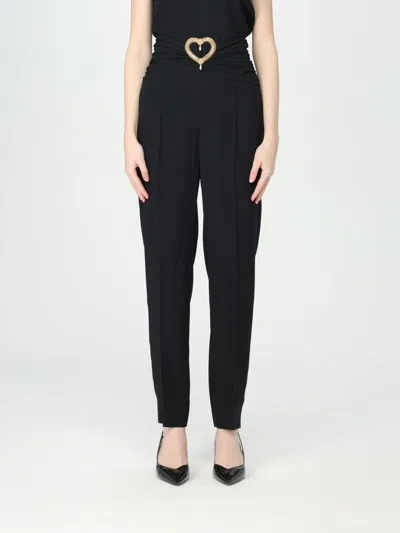 Moschino Pants  Couture Woman Color Black
