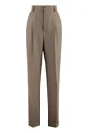 Moschino Geometric Printed High Waist Pants