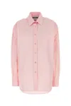 Moschino Camicia In Popeline Rosa Donna In Pink