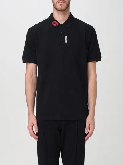 Moschino Polo  Couture Herren Farbe Schwarz