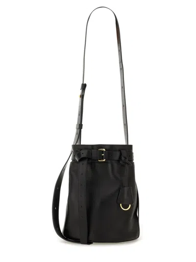 Moschino Couture Poolyamide Shoulder Bag In Black