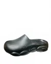 Moschino Couture Rubber Clog In Black In Black
