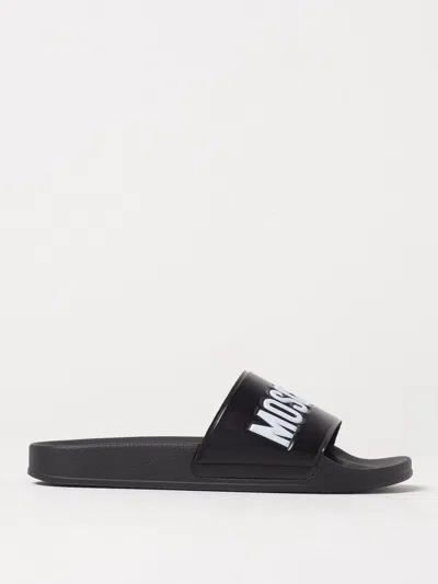MOSCHINO SANDALS MOSCHINO COUTURE MEN COLOR BLACK,G61619002
