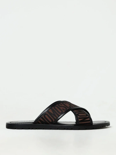 Moschino Couture Sandals  Men Color Brown