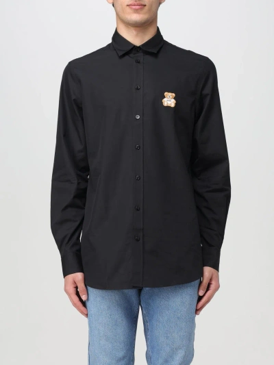 Moschino Shirt  Couture Men Color Black
