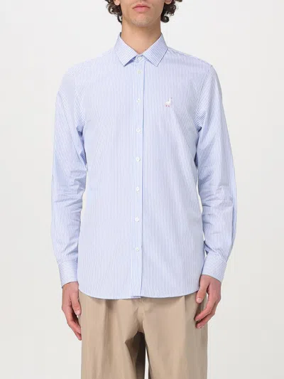 Moschino Shirt  Couture Men Color Blue