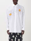 Moschino Shirt  Couture Men Color White In White