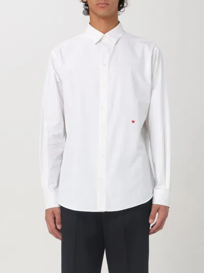 Moschino Shirt  Couture Men Color White In Weiss
