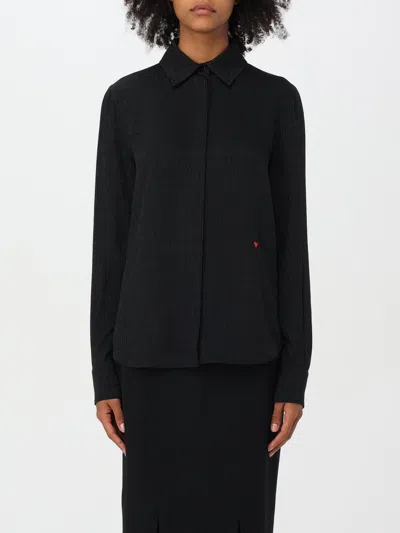 Moschino Shirt  Couture Woman Color Black In Schwarz