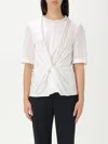 Moschino Hemdbluse  Couture Damen Farbe Weiss In Weiss