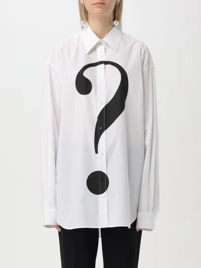 Moschino Shirt  Couture Woman Color White In Weiss