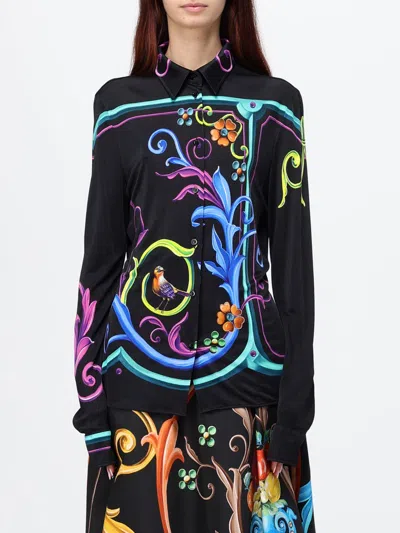 Moschino Couture Shirt Woman Color Black In Multi