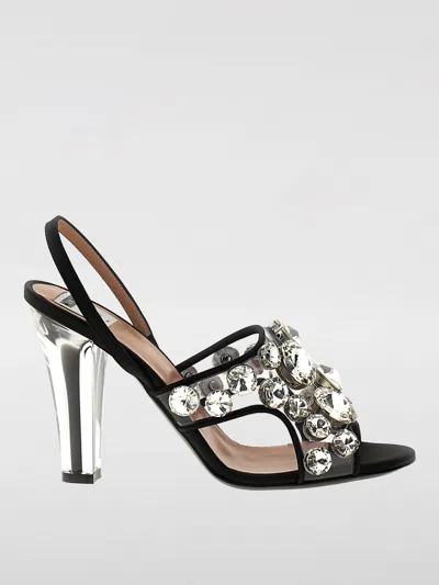 MOSCHINO HEELED SANDALS MOSCHINO COUTURE WOMAN COLOR BLACK,F67520002