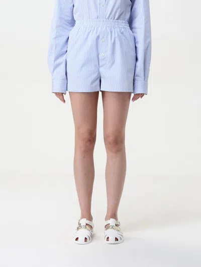 Moschino Short  Couture Woman Color Blue