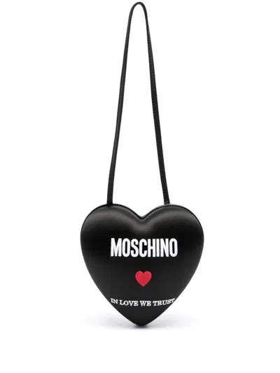 Moschino Couture Shoulder Bags In Black