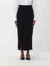 Moschino Enverse Midi Skirt In Schwarz