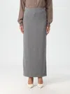 Moschino Skirt  Couture Woman Color Grey In Grau