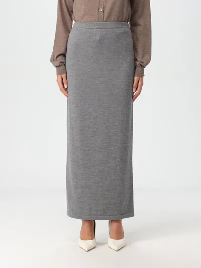 Moschino Skirt  Couture Woman Color Grey In Grau