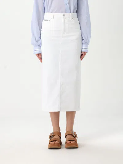 Moschino Skirt  Couture Woman Color White