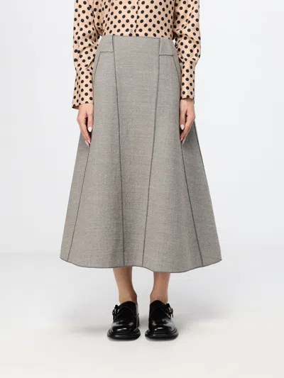 Moschino Couture Skirt Woman Color Grey In Gray