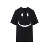 Moschino Smiley Printed Regular Fit T-shirt In Black