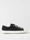Moschino Sneakers In Canvas Edge In Black