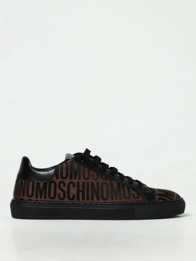 Moschino Sneakers  Couture Men Color Brown
