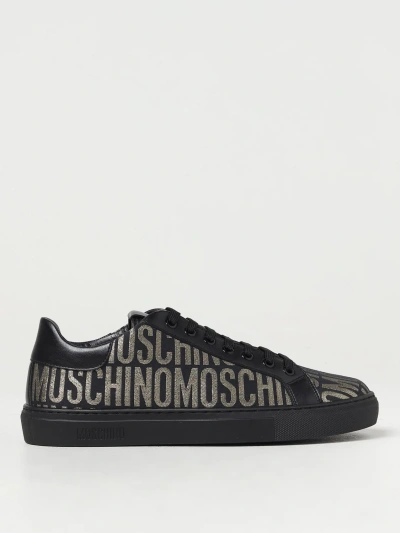 Moschino Couture Sneakers  Men Color Gold