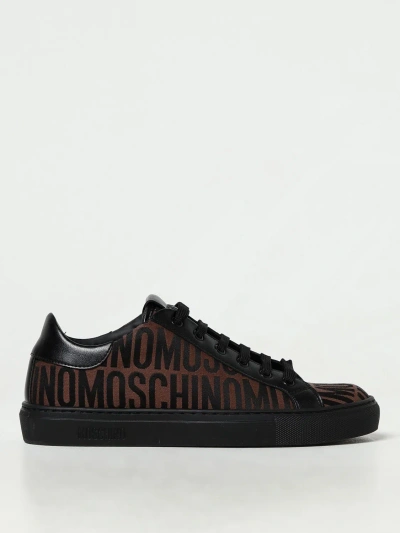 Moschino Sneakers  Couture Woman Color Brown
