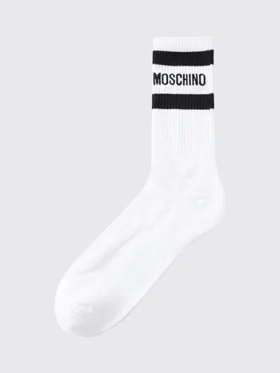 Moschino Couture Socks Men Color White
