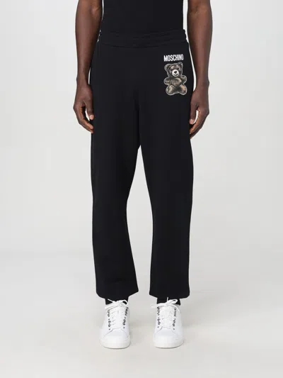 MOSCHINO PANTS MOSCHINO COUTURE MEN COLOR BLACK,G87388002