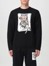 Moschino Teddy Sweatshirt In Black