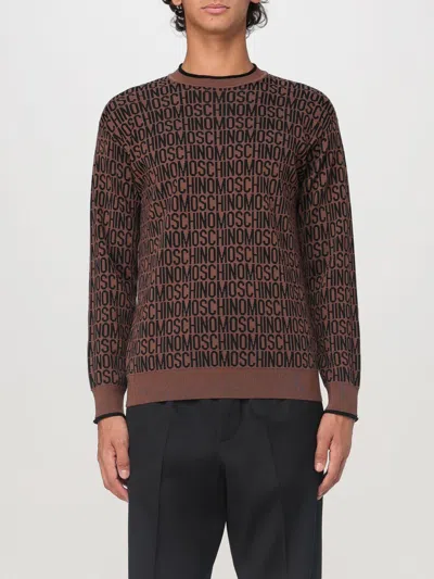 Moschino Pullover  Couture Herren Farbe Braun