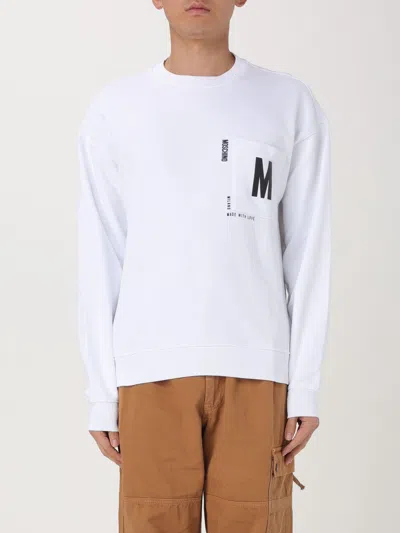 Moschino Sweater  Couture Men Color White In Weiss