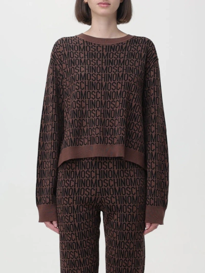 Moschino Couture Sweater  Woman Color Brown