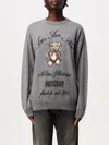 Moschino Sweater  Couture Woman Color Grey In Grau