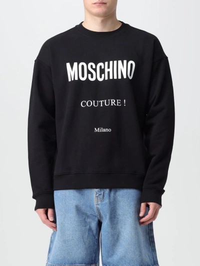 Moschino Sweatshirt  Couture Men Color Black