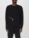 Moschino Cotton Sweatshirt In Schwarz