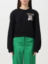 Moschino Sweatshirt  Couture Woman Color Black In Black