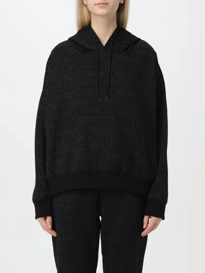 Moschino Sweatshirt  Couture Woman Color Black In Schwarz
