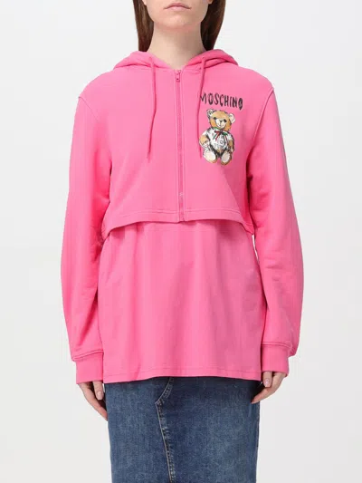 Moschino Couture Sweatshirt  Woman Color Pink
