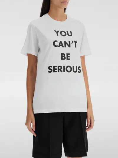 Moschino Sweatshirt  Couture Woman Color White In Weiss