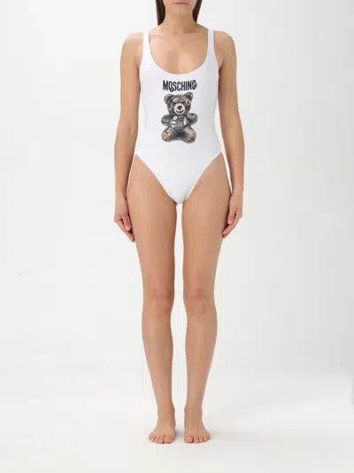 Moschino Swimsuit  Couture Woman Color White