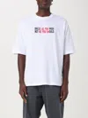 Moschino T-shirt With Logo In Weiss