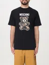 Moschino Teddy Bear T-shirt In Black