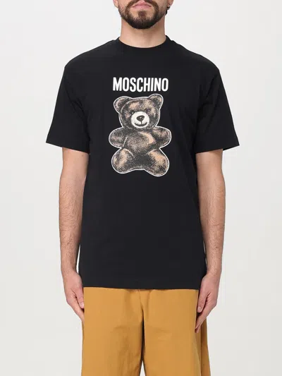 MOSCHINO T-SHIRT MOSCHINO COUTURE MEN COLOR BLACK,G47626002