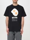 Moschino Logo-printed Crewneck T-shirt In Black
