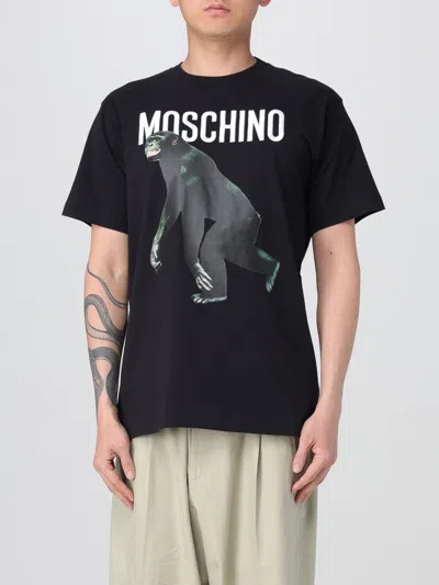Moschino T-shirt  Couture Men Color Black
