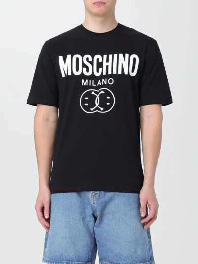 Moschino T-shirt  Couture Men Color Black